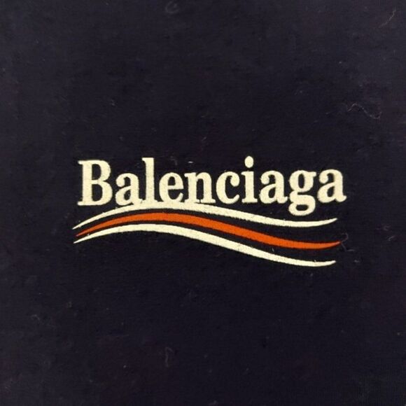 BALENCIAGA Oversized Logo-Embroidered Cotton-Jersey T-Shirt - Picture 7 of 12